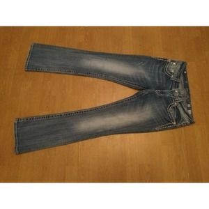 Miss Me Embellished Bootcut Jeans Size 28 Bling!